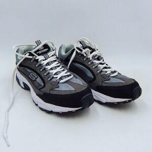 Skechers Sport Stamina Cutback Grey Athletic Running Shoes 50988EW Mens Size 9